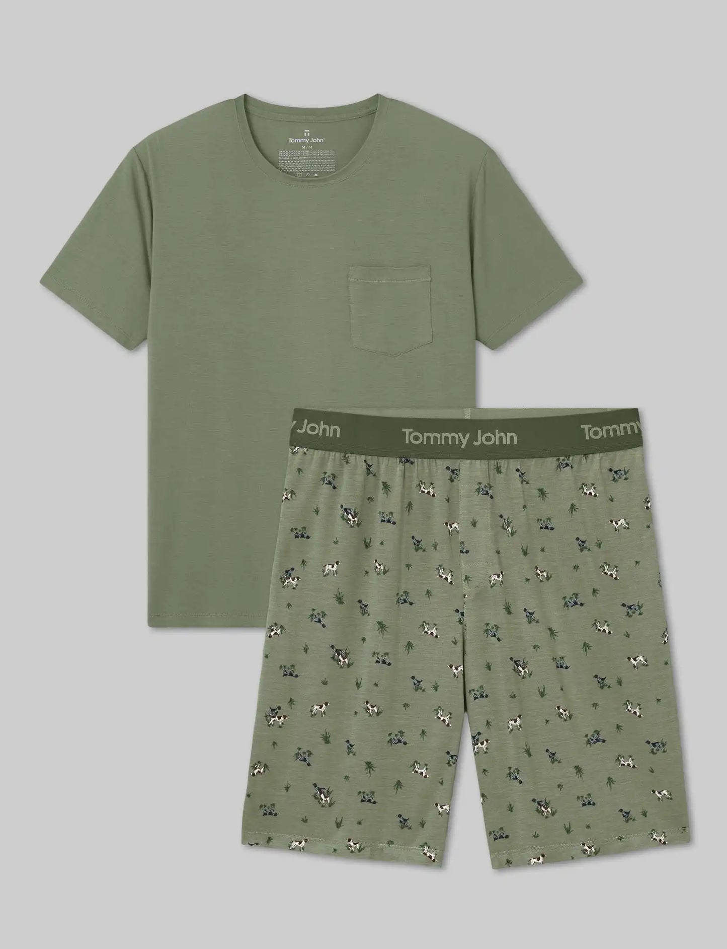Second Skin Sleep Pocket Tee & Short Set