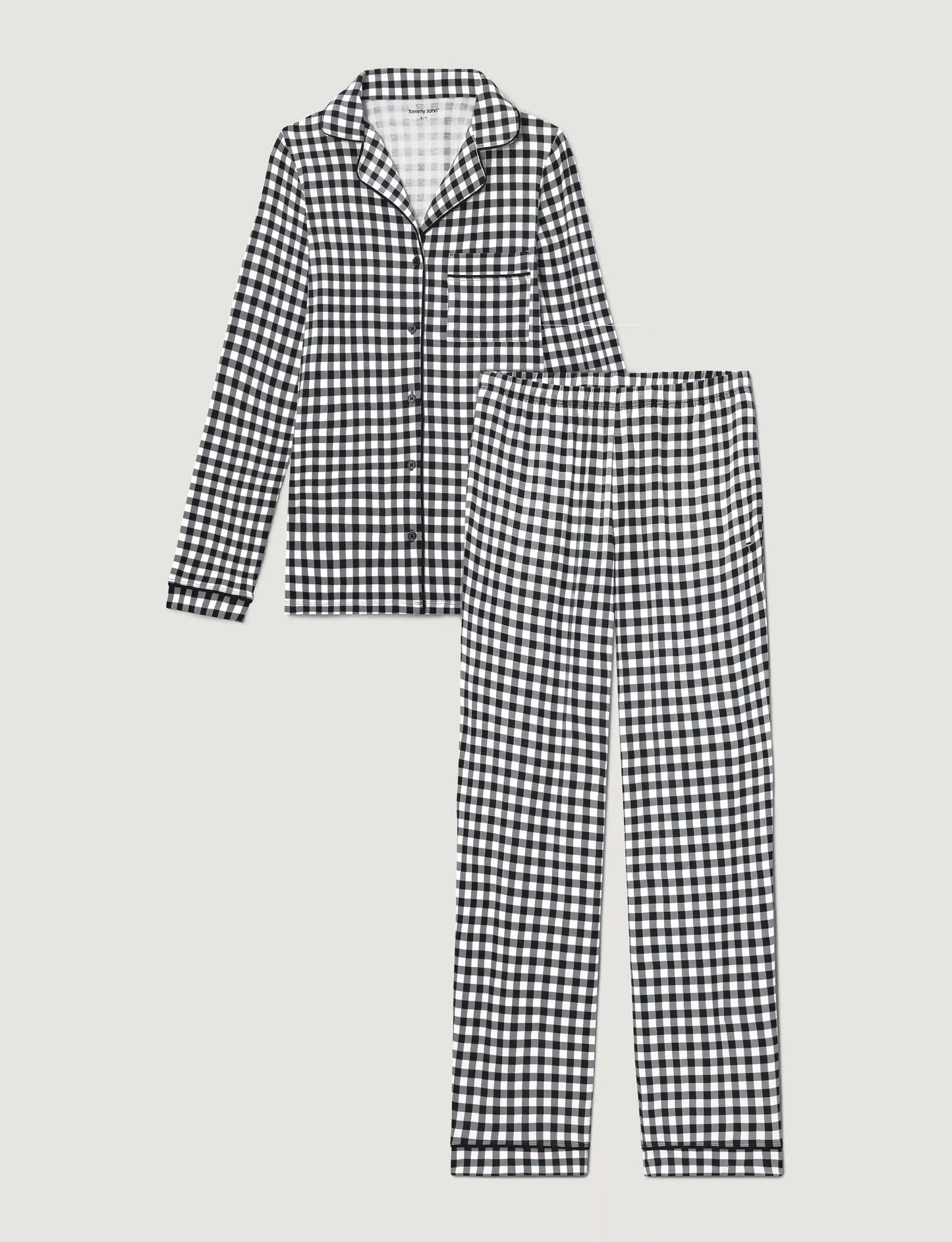 Women's Downtime Long Sleeve Pajama Top & Pant Set