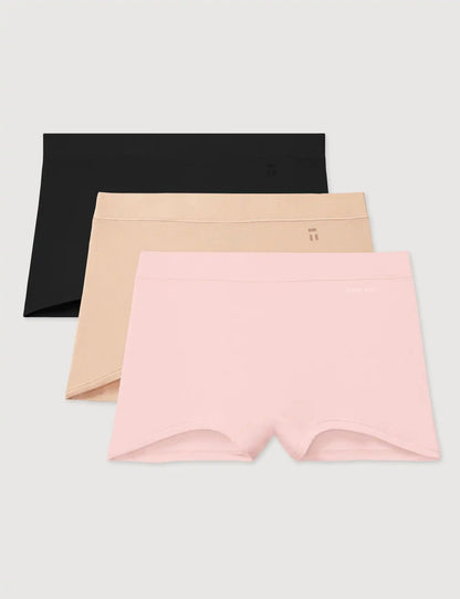 Women's Cool Cotton Boyshort (3-Pack)