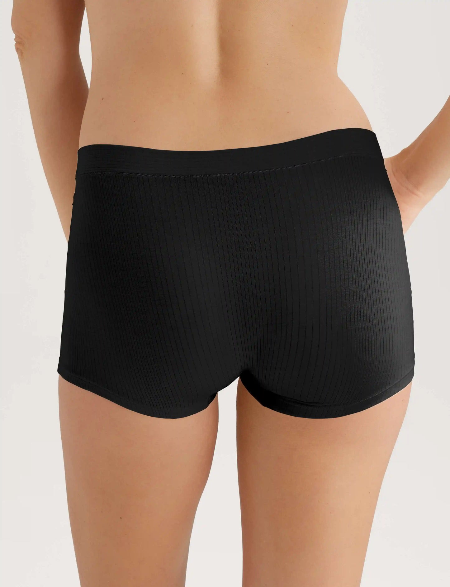 Women's Second Skin Luxe Rib Boyshort (5-Pack)