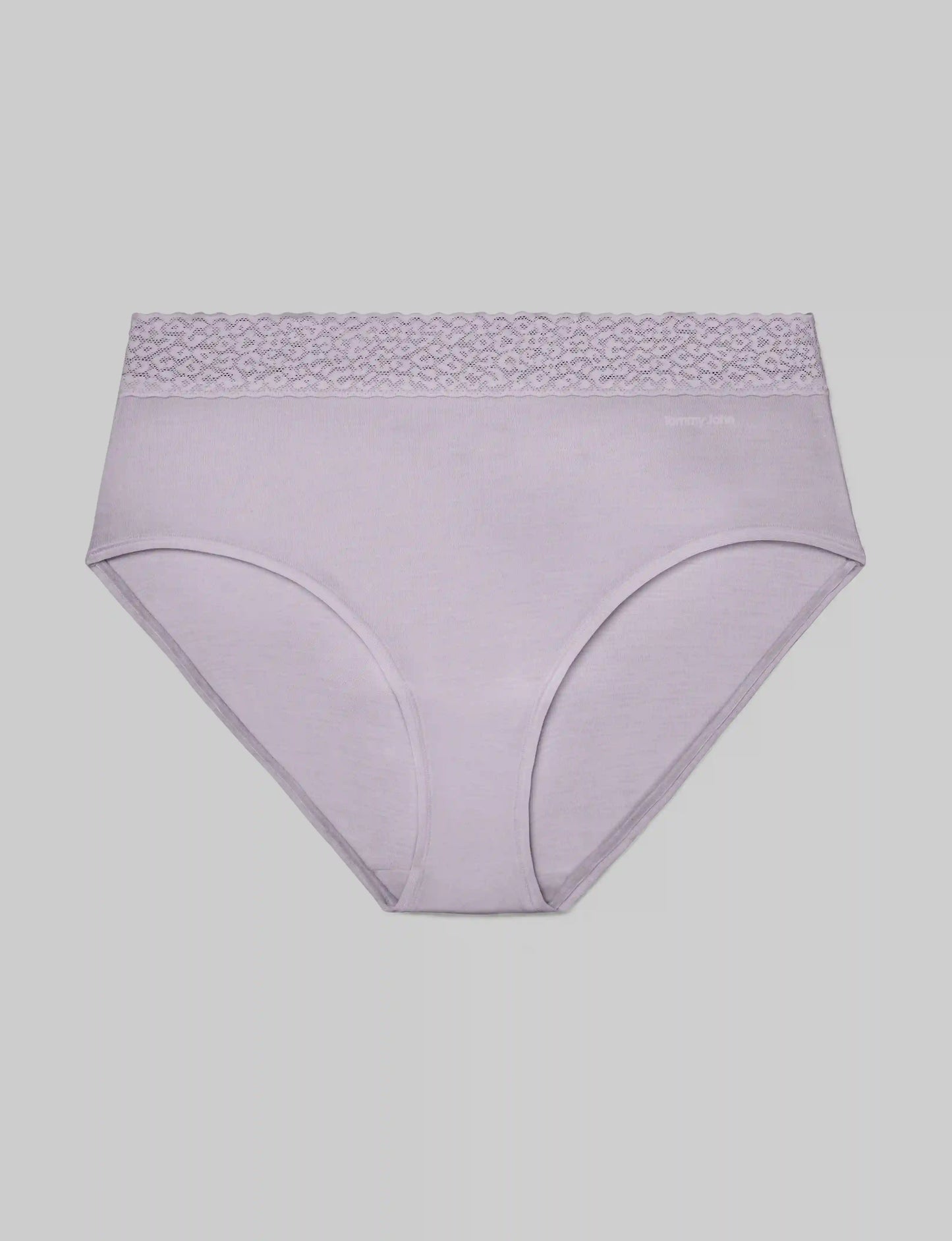 Women's Second Skin High Rise Brief, Lace Waist