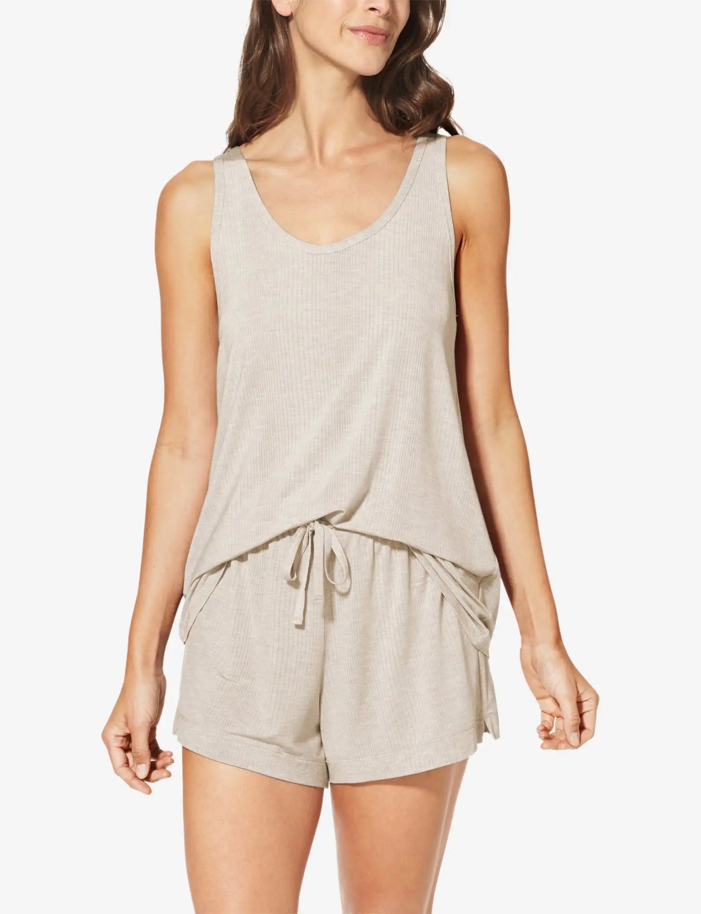 Women's Second Skin Luxe Rib Sleep Tank