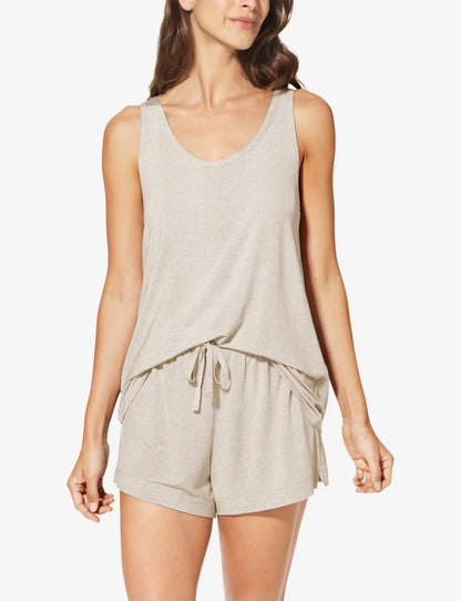 Women's Second Skin Luxe Rib Sleep Tank