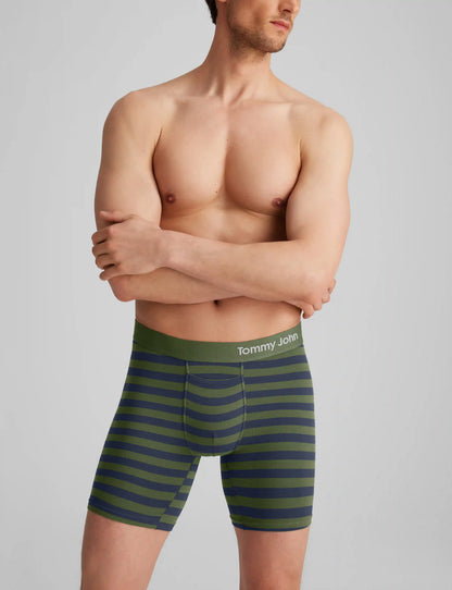 Cool Cotton Mid-Length Boxer Brief 6" (6-Pack)