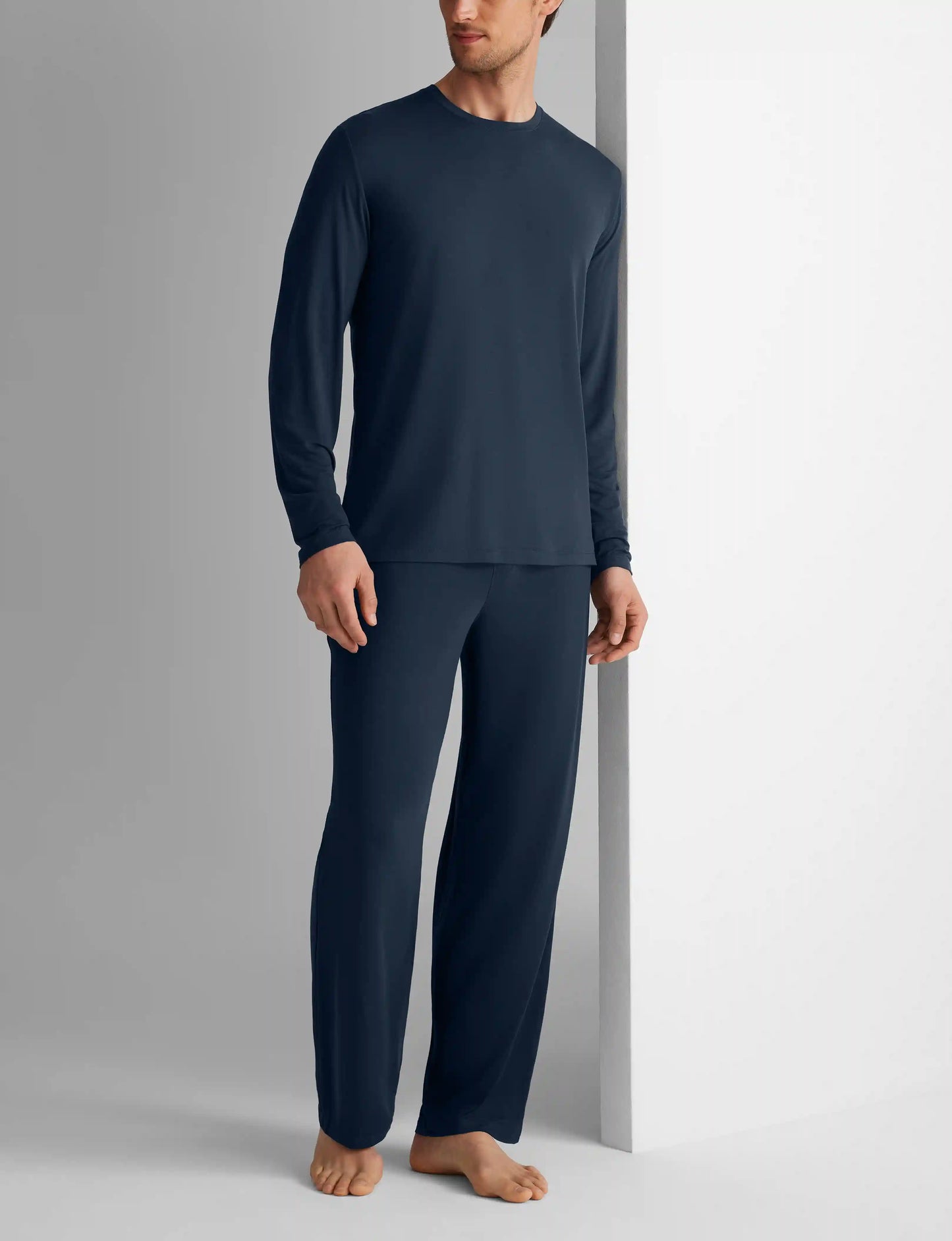 Second Skin Long Sleeve Sleep Tee & Pant Set