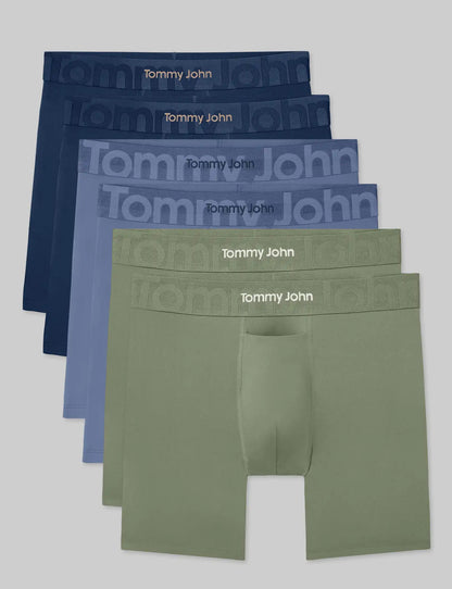 Customized Flex Mid-Length Boxer Brief 6" (6-Pack)