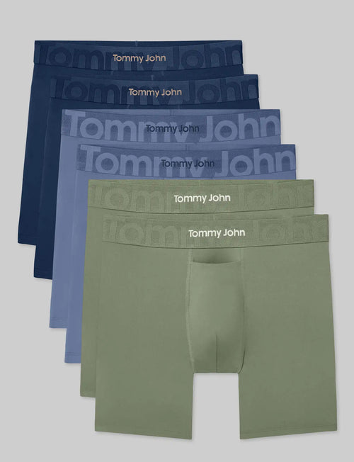Customized Flex Mid-Length Boxer Brief 6" (6-Pack)