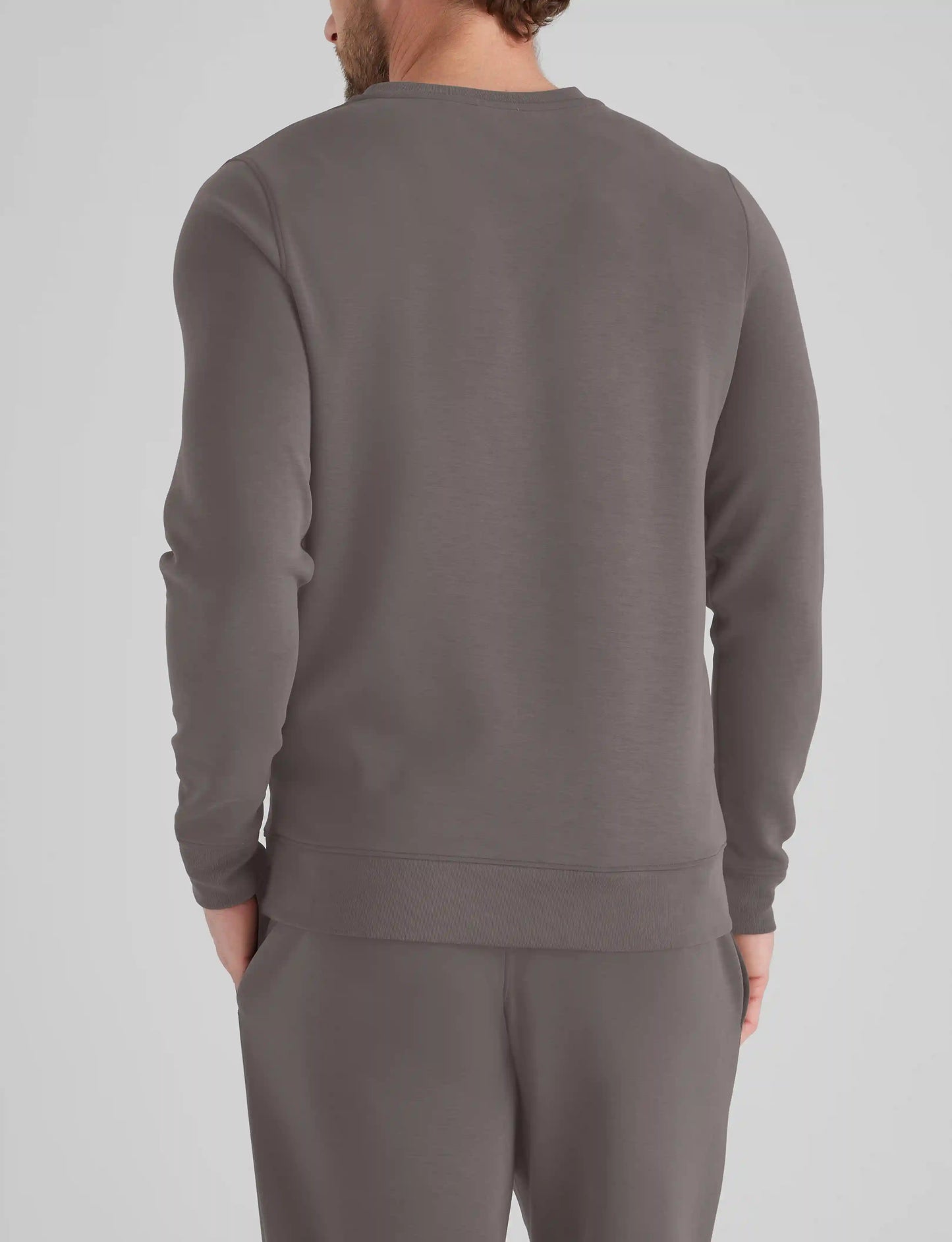 Luxe Traveler Knit Long Sleeve Crew Neck