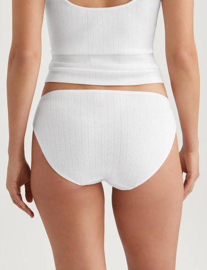 Women's Cotton Pointelle Bikini