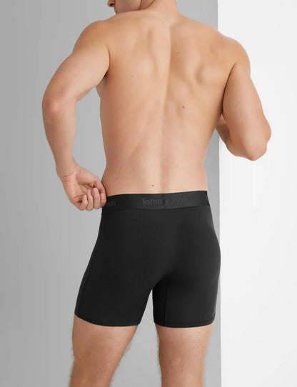 Second Skin Luxe Rib Mid-Length Boxer Brief 6" (3-Pack)