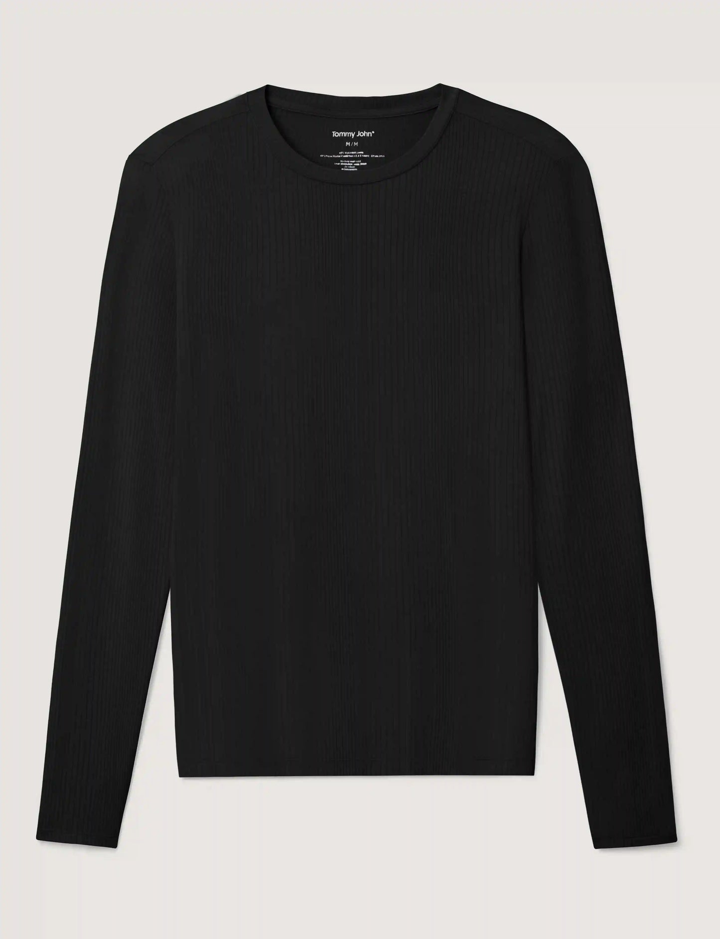 Women's Second Skin Luxe Rib Long Sleeve Crew Neck
