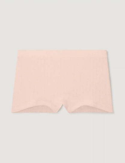 Women's Cotton Pointelle High Rise Boyshort