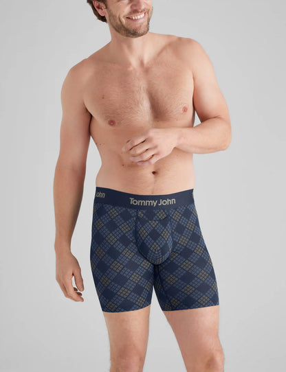 Second Skin Mid-Length Boxer Brief 6" (3-Pack)