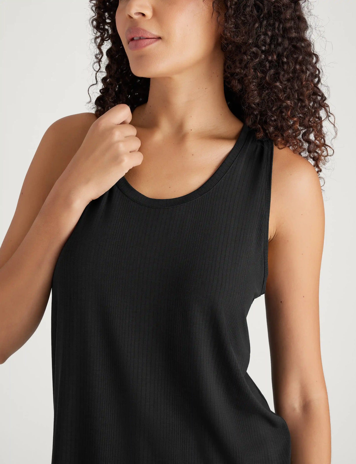 Women's Second Skin Luxe Rib Sleep Tank