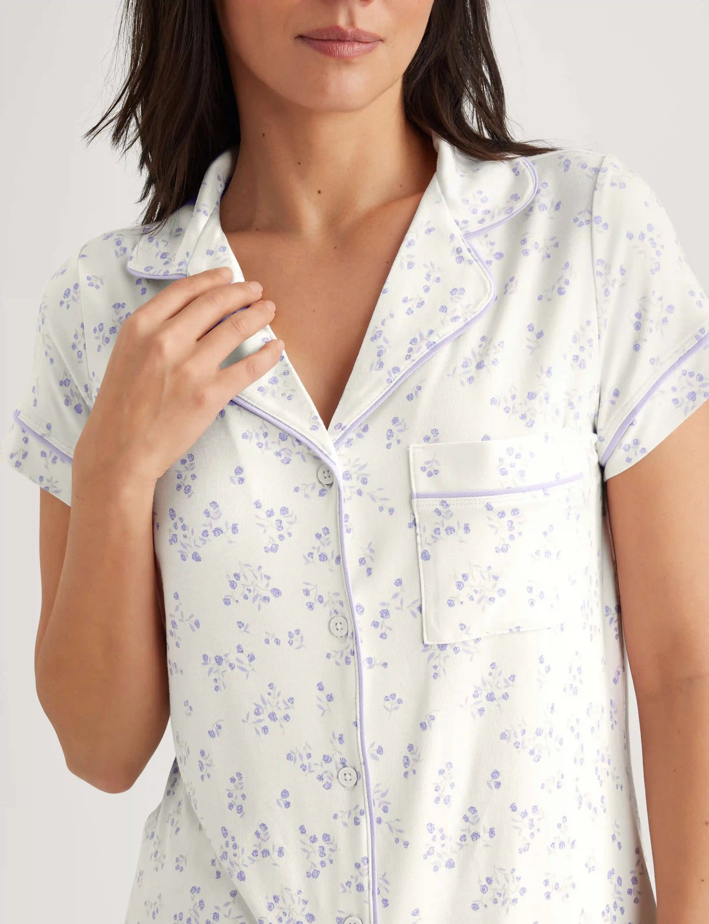 Women's Downtime Pajama Top & Short Set