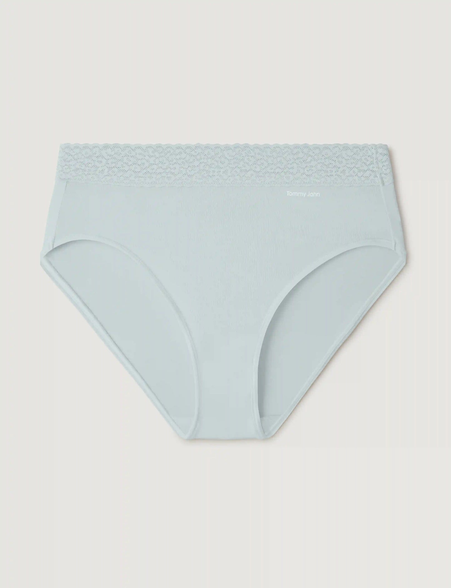 Women's Second Skin High Rise Brief, Lace Waist