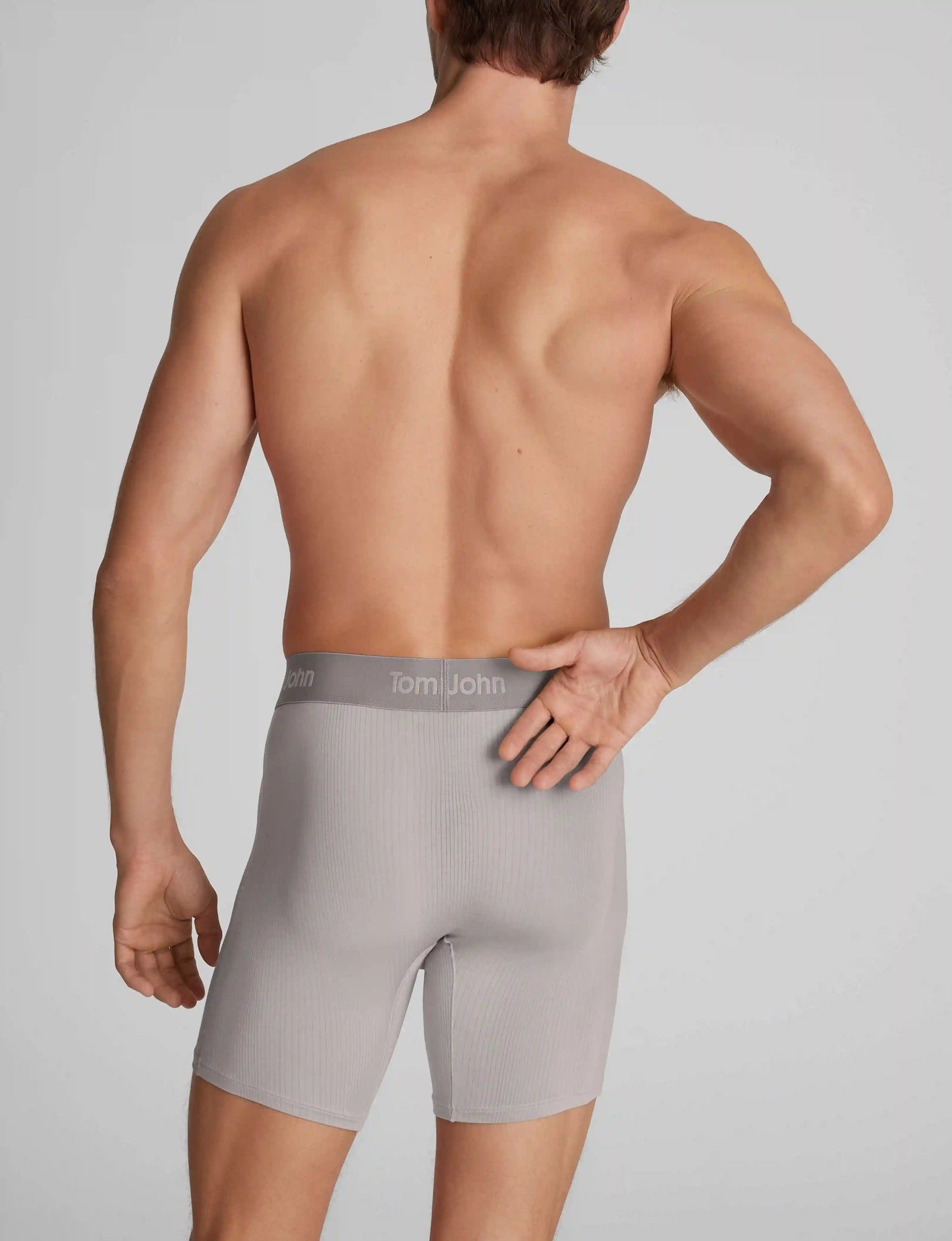 Second Skin Luxe Rib Mid-Length Boxer Brief 6" (3-Pack)