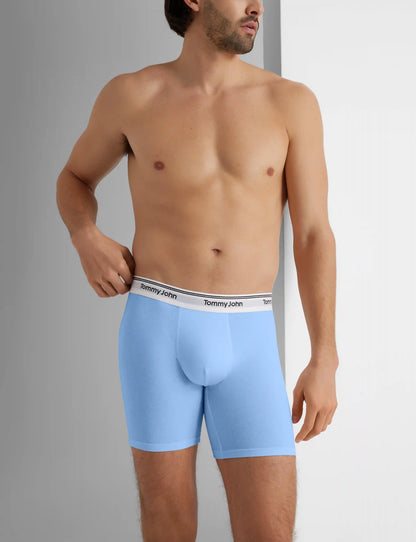 Signature Cotton Mid-Length Boxer Brief 6"