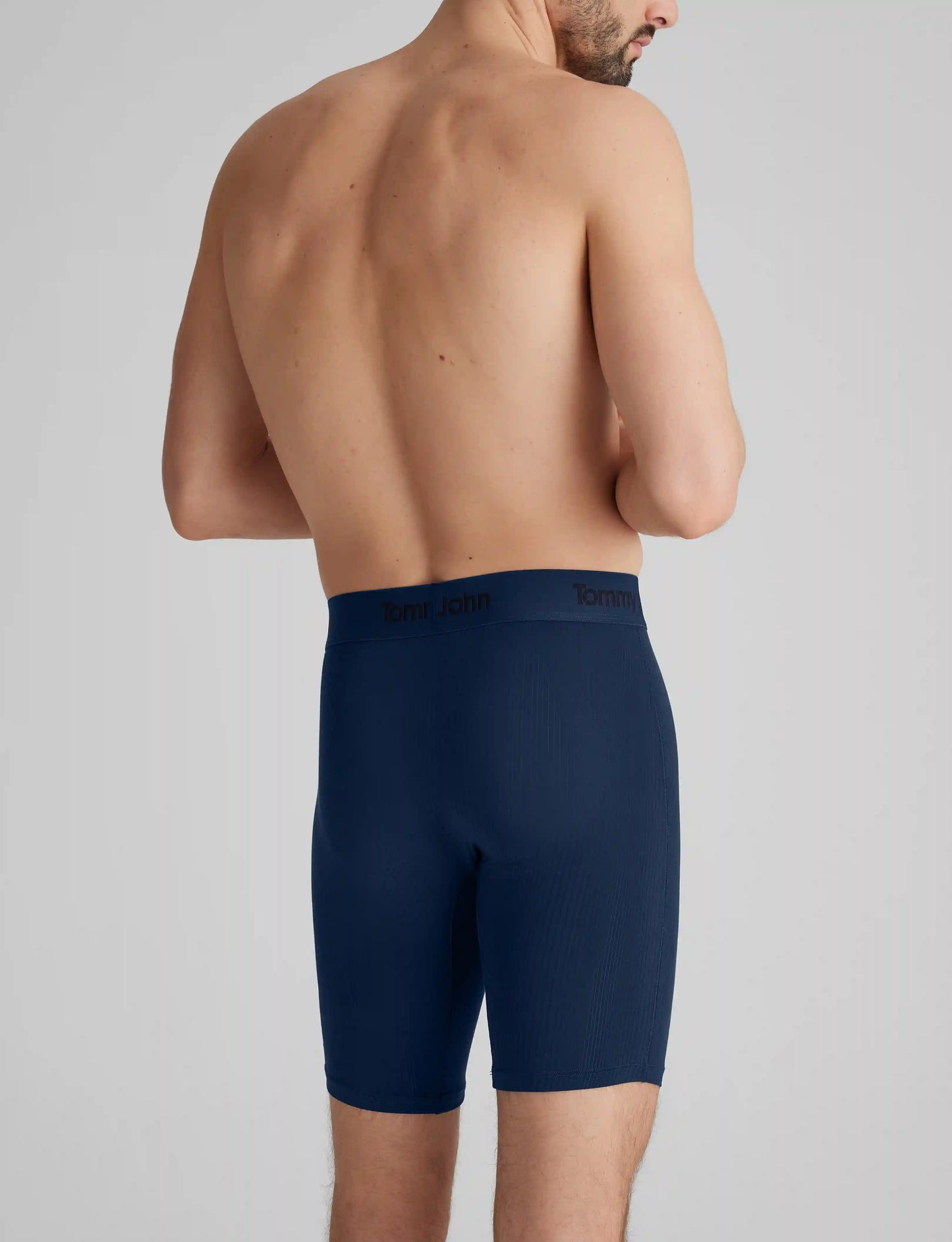 Second Skin Luxe Rib Boxer Brief 8" (3-Pack)