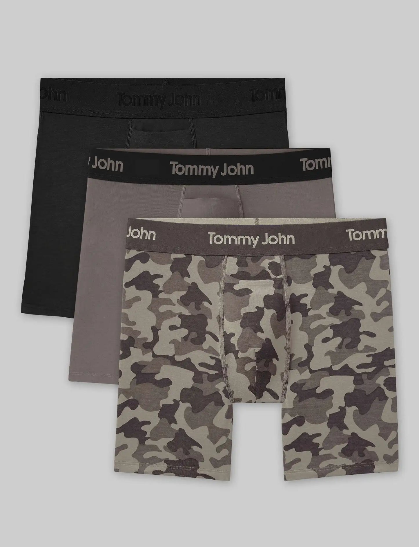 Second Skin Mid-Length Boxer Brief 6" (3-Pack)