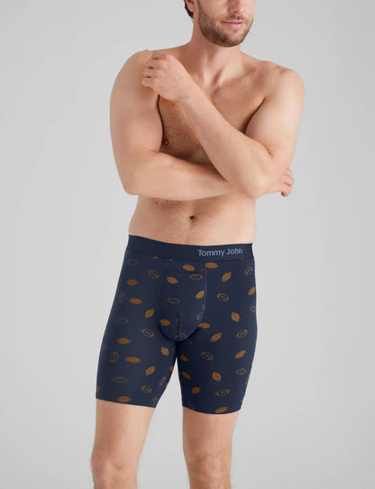 Cool Cotton Boxer Brief 8"