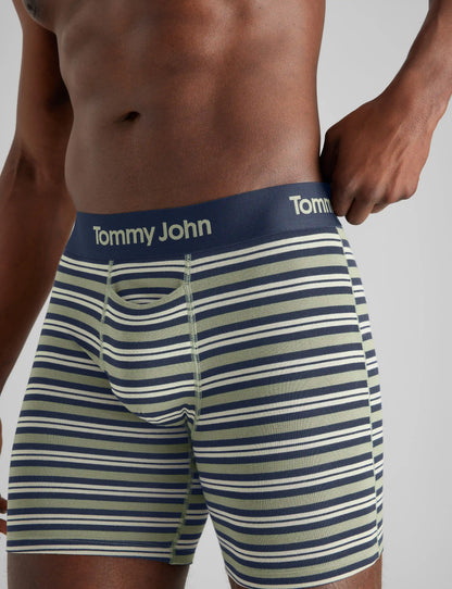 Second Skin Mid-Length Boxer Brief 6"