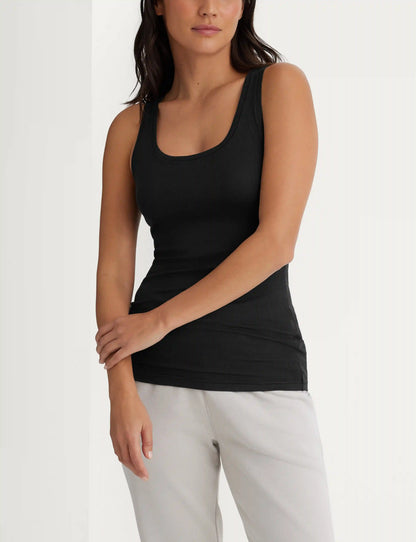 Women's Micro Rib Fitted Tank (2-Pack)