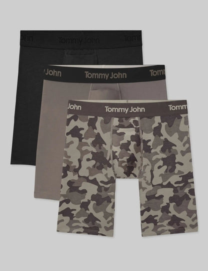 Second Skin Boxer Brief 8" (3-Pack)
