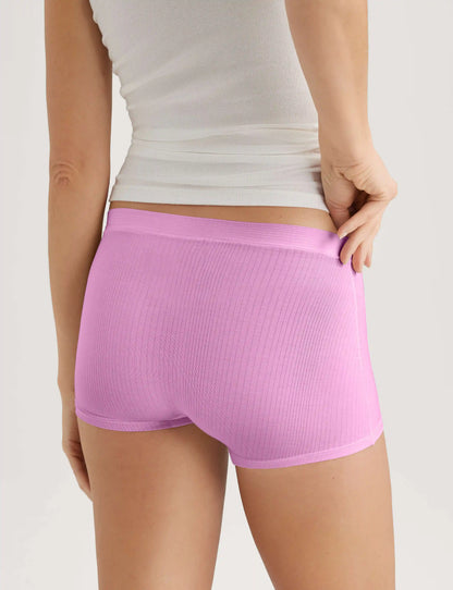 Women's Second Skin Luxe Rib Boyshort