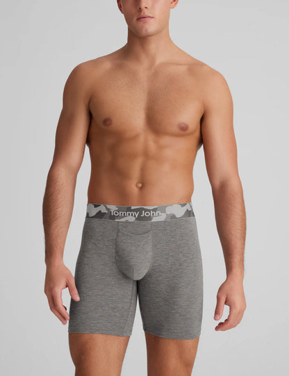 Second Skin Mid-Length Boxer Brief 6"