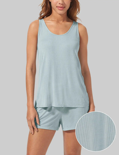 Women's Second Skin Luxe Rib Sleep Tank
