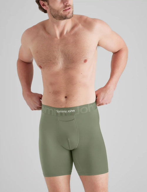 Customized Flex Mid-Length Boxer Brief 6"