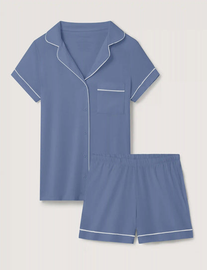 Women's Downtime Pajama Top & Short Set