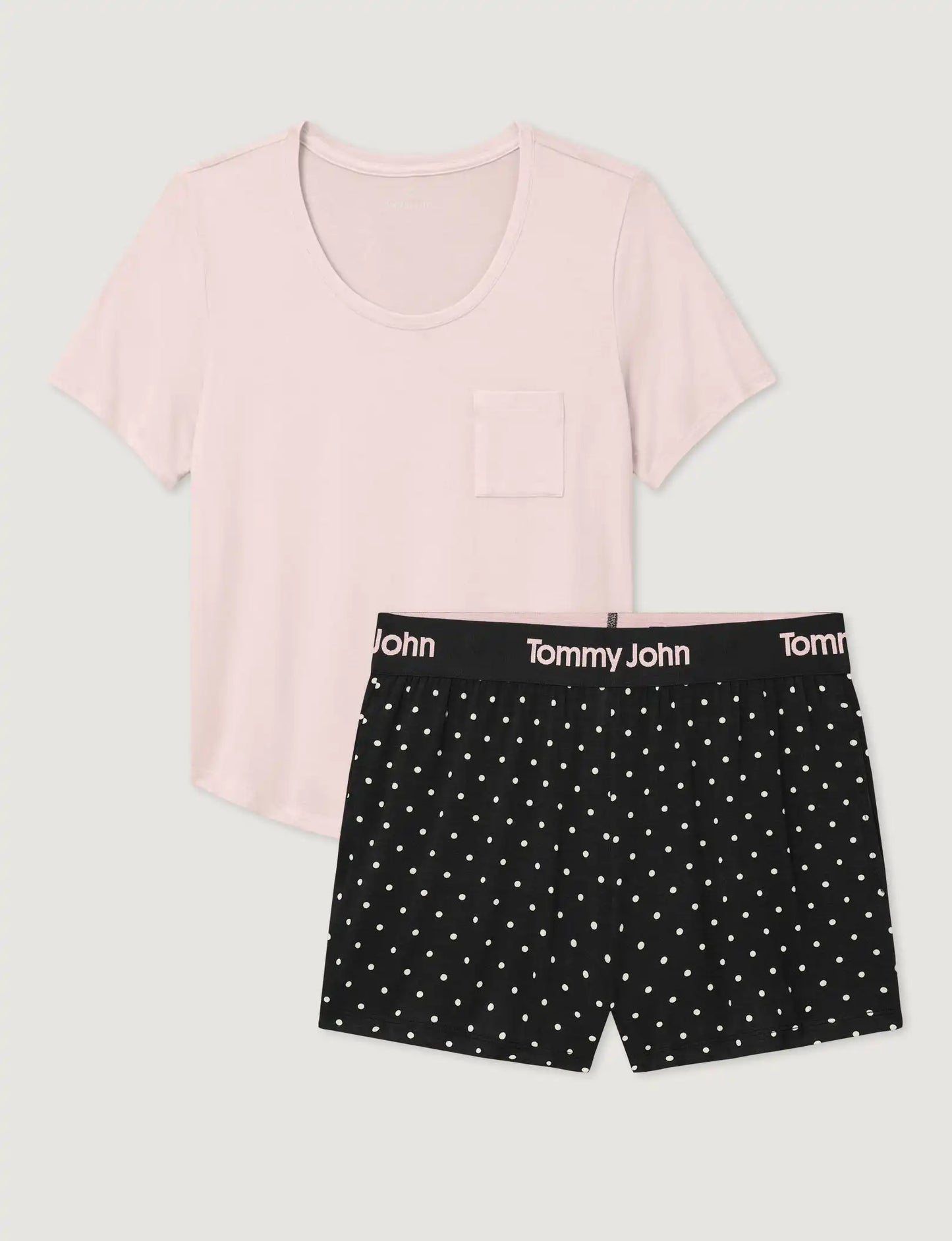 Women's Second Skin Sleep Pocket Tee & Short Set