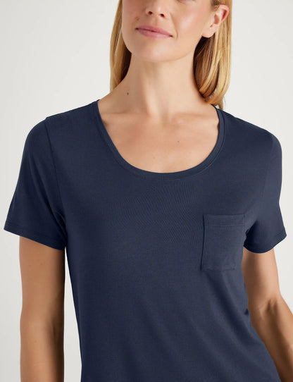 Women's Second Skin Sleep Pocket Tee
