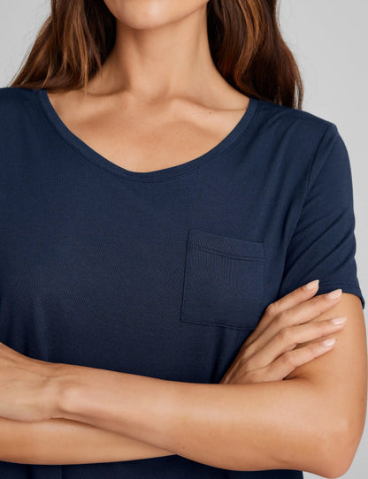 Women's Second Skin Sleep Pocket Tee