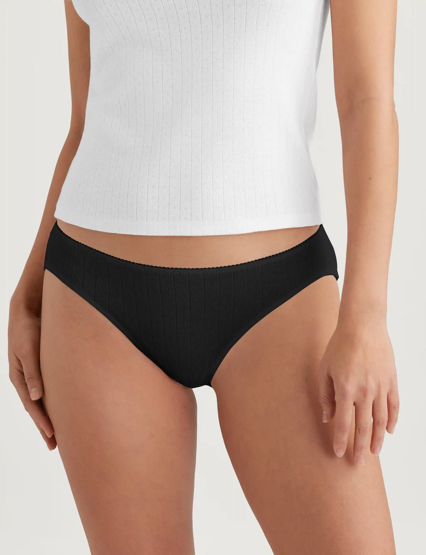 Women's Cotton Pointelle Bikini