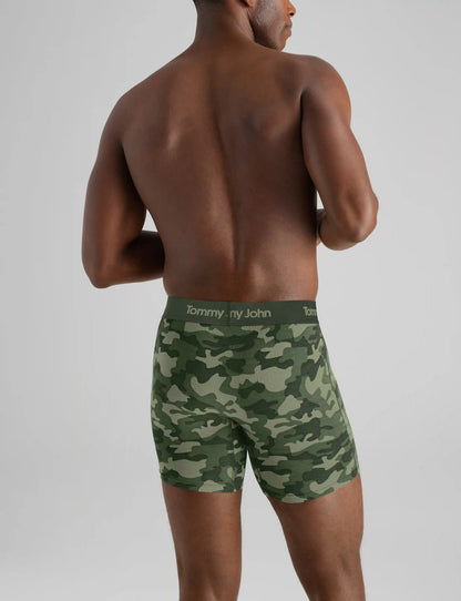Second Skin Mid-Length Boxer Brief 6"