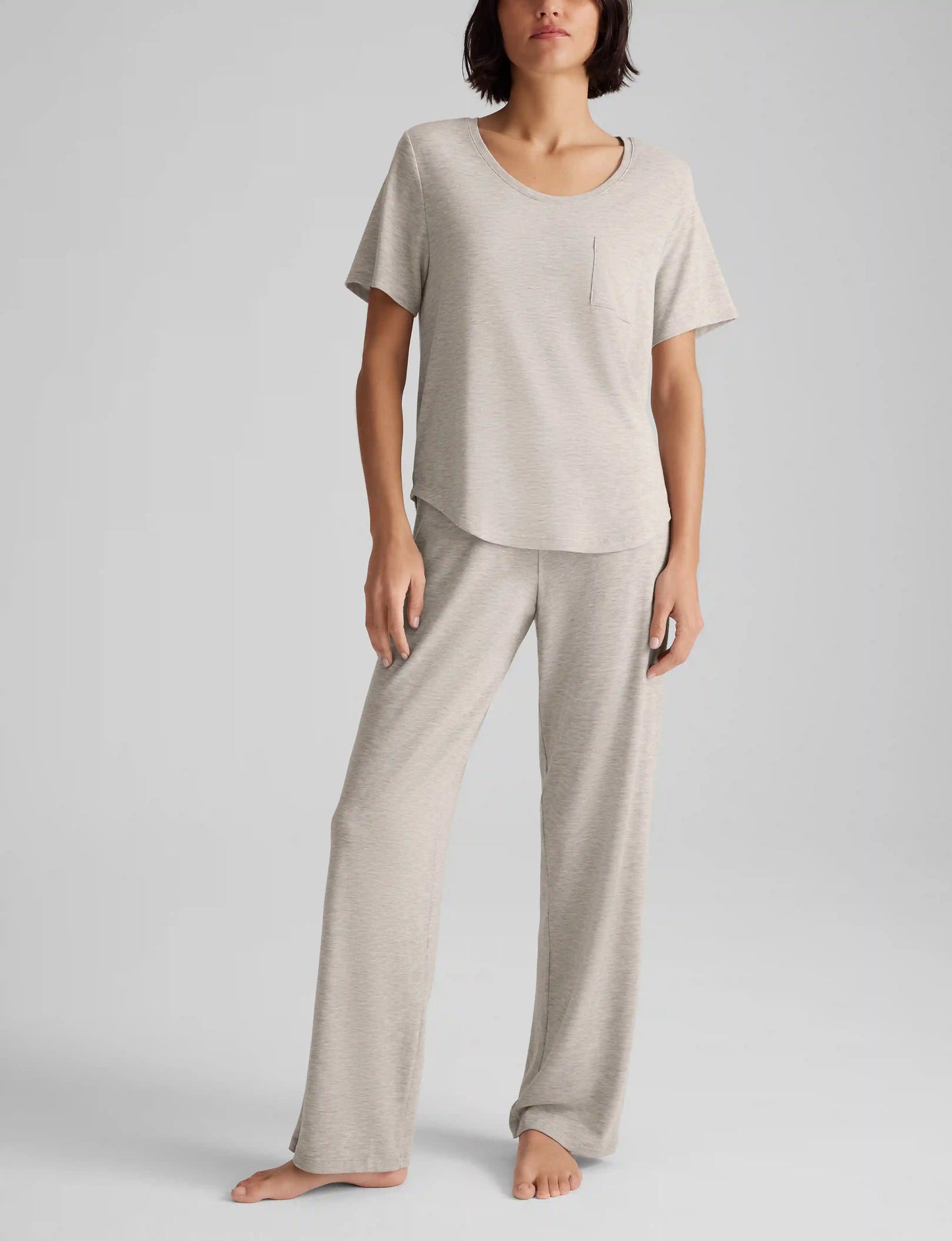 Women's Second Skin Sleep Pocket Tee & Pant Set