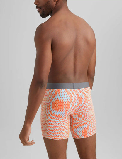 Cool Cotton Mid-Length Boxer Brief 6"