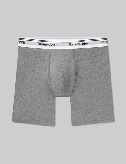 Signature Cotton Mid-Length Boxer Brief 6"