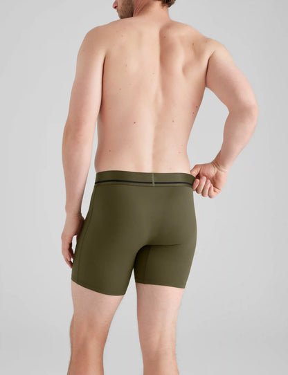 DriComfort® Mid-Length Boxer Brief 6"