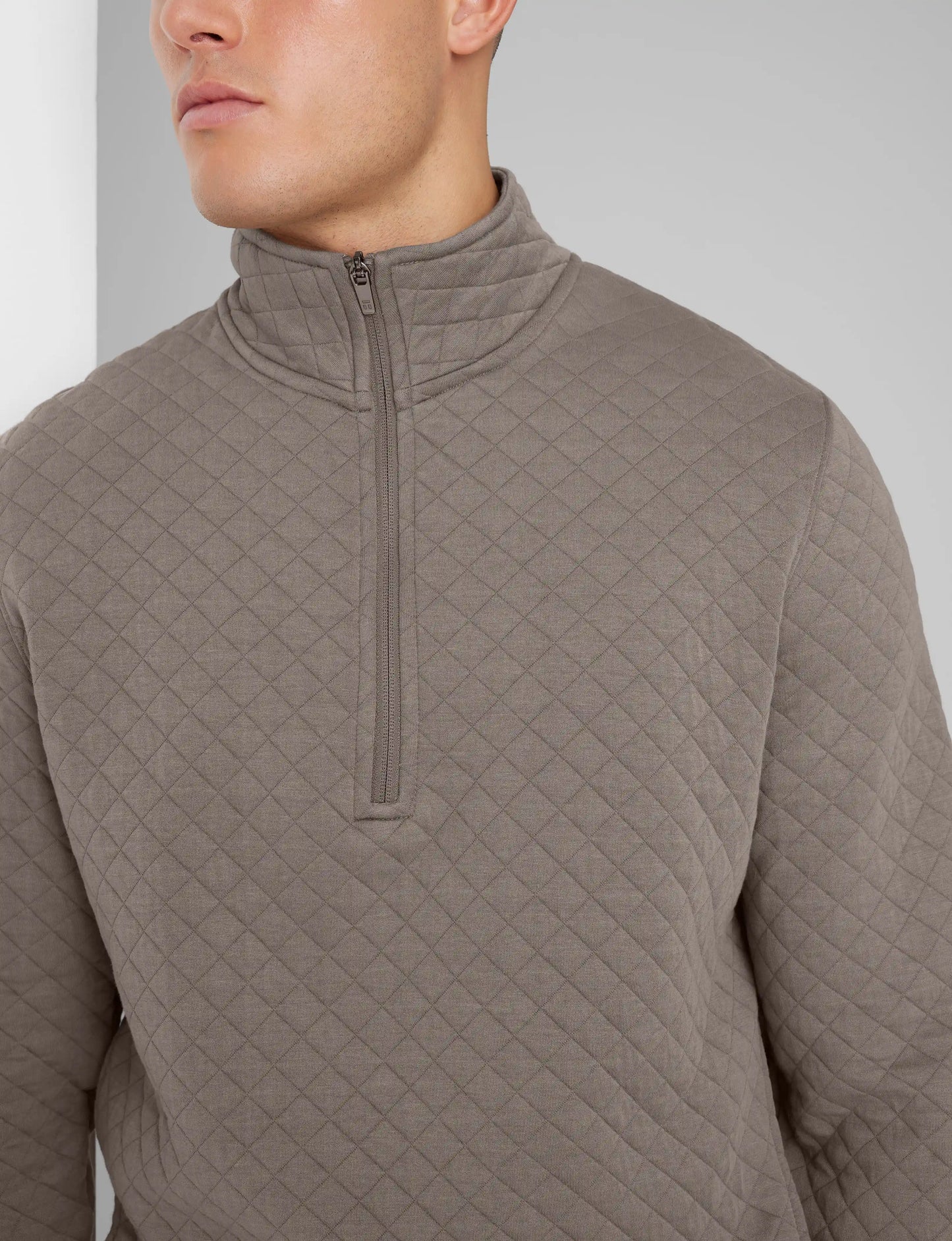 Quilted Quarter Zip