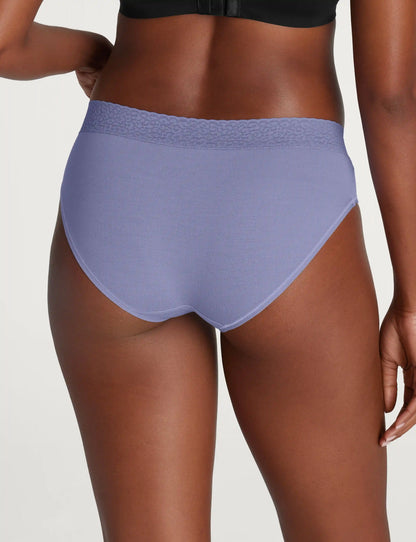 Women's Second Skin Brief, Lace Waist