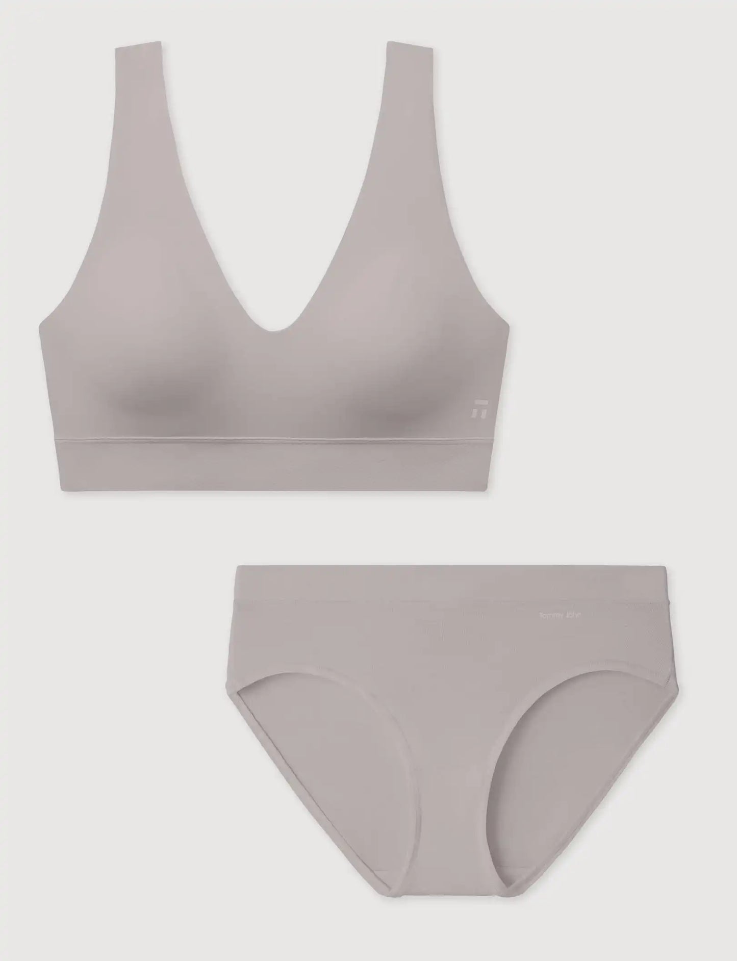 Second Skin Pullover V-Neck Bra & Brief Set