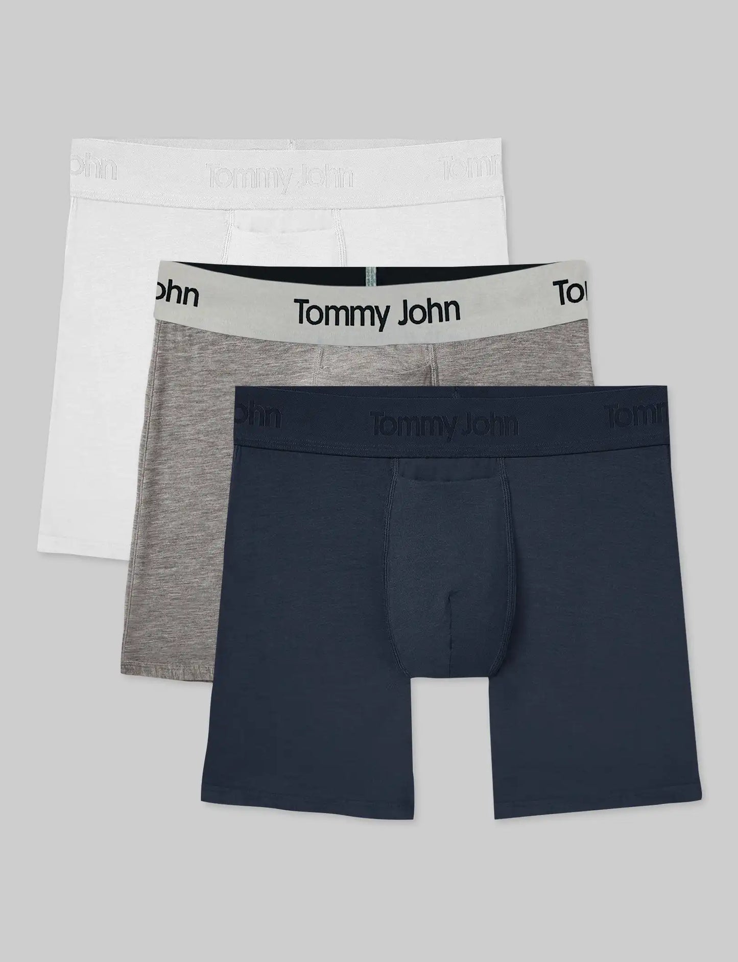 Second Skin Mid-Length Boxer Brief 6" (3-Pack)