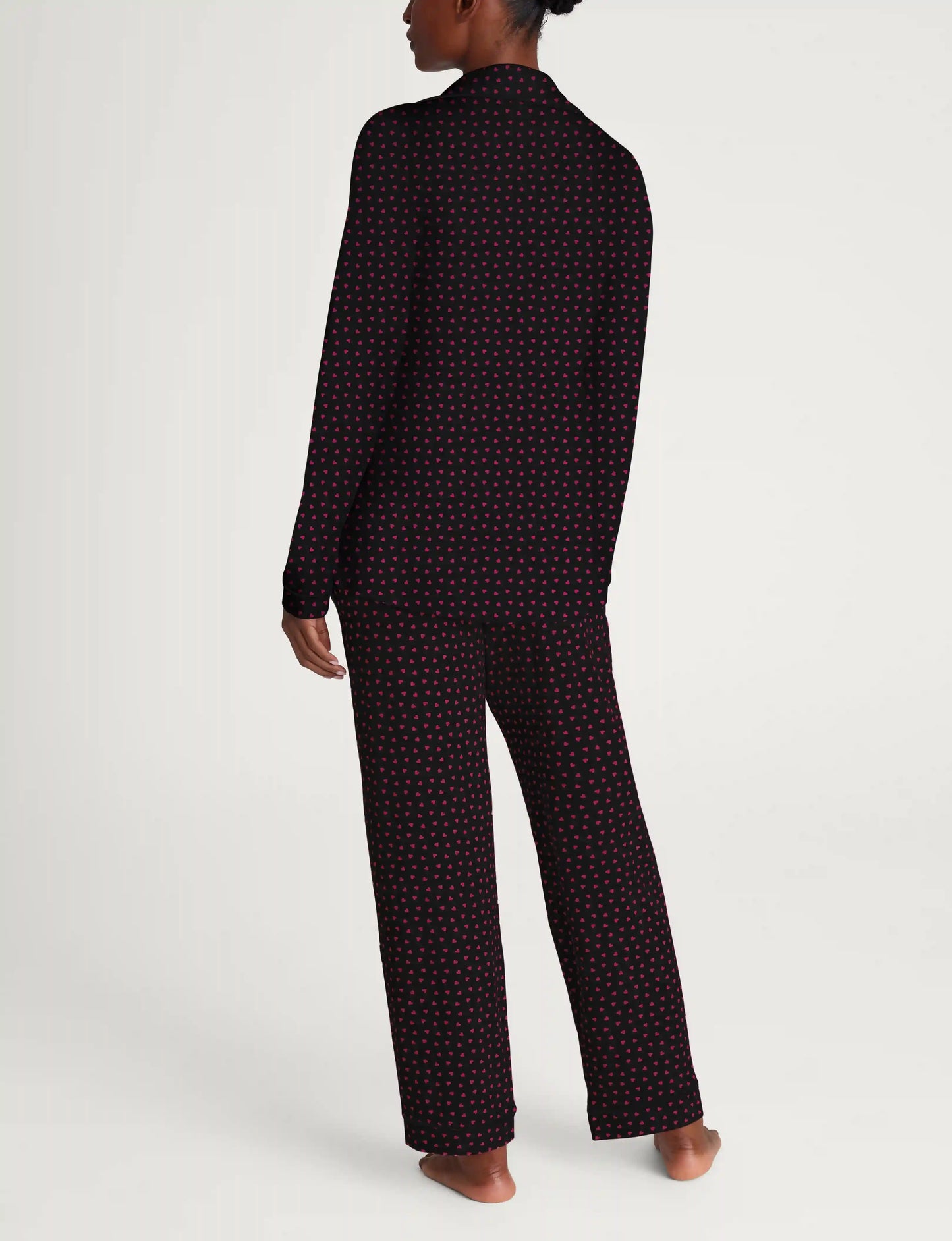 Women's Downtime Long Sleeve Pajama Top & Pant Set