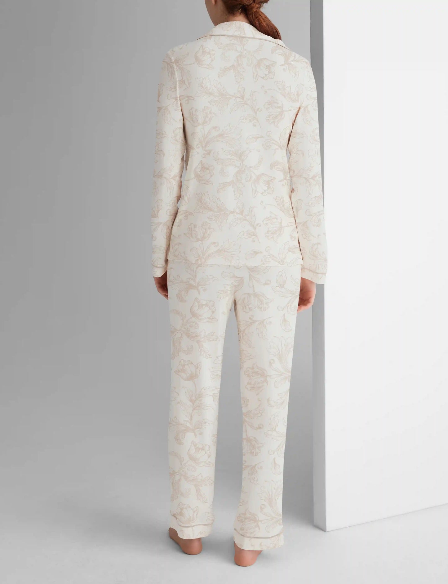 Women's Downtime Long Sleeve Pajama Top & Pant Set