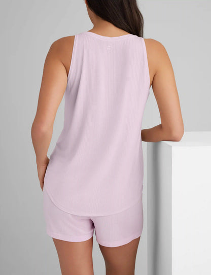 Women's Second Skin Luxe Rib Sleep Tank