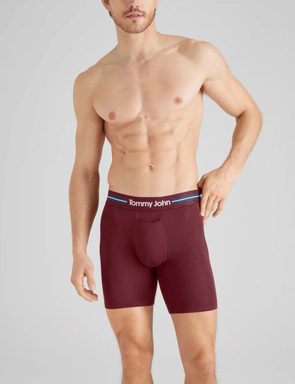 Second Skin Mid-Length Boxer Brief 6"